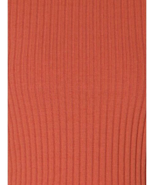 EMODA（エモダ）の「ショートリブトップ（Tシャツ/カットソー・レディース・ホワイト/ブラック/オレンジ/ブルー・FREE）」の8枚目の写真