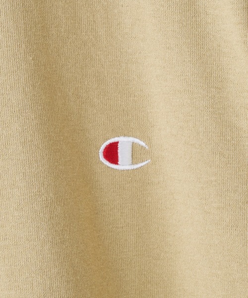 Champion（チャンピオン）の「【KIDS】championクルーネックTee（Tシャツ/カットソー・キッズ・パープル/オレンジ/ブラック/ベージュ/オフホワイト/ライム/グレー・130/140/150/ONE SIZE/100/120/110）」の12枚目の写真