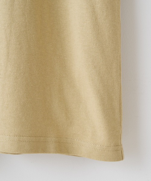 Champion（チャンピオン）の「【KIDS】championクルーネックTee（Tシャツ/カットソー・キッズ・パープル/オレンジ/ブラック/ベージュ/オフホワイト/ライム/グレー・130/140/150/ONE SIZE/100/120/110）」の9枚目の写真