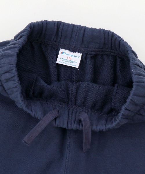 Champion(チャンピオン)の「【Champion/チャンピオン】キッズ キャンパス スウェットショーツ(スウェットパンツ・キッズ・オレンジ/ネイビー/グリーン/サックスブルー/チャコール・110/130/140/100/120)」の8枚目の写真