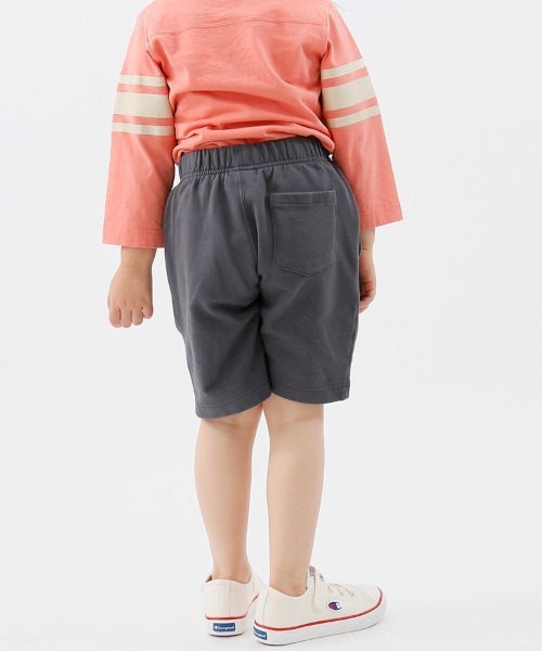 Champion(チャンピオン)の「【Champion/チャンピオン】キッズ キャンパス スウェットショーツ(スウェットパンツ・キッズ・オレンジ/ネイビー/グリーン/サックスブルー/チャコール・110/130/140/100/120)」の14枚目の写真