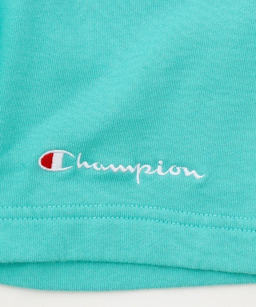 Champion(チャンピオン)の「【Champion/チャンピオン】キッズ キャンパス スウェットショーツ(スウェットパンツ・キッズ・オレンジ/ネイビー/グリーン/サックスブルー/チャコール・110/130/140/100/120)」の22枚目の写真