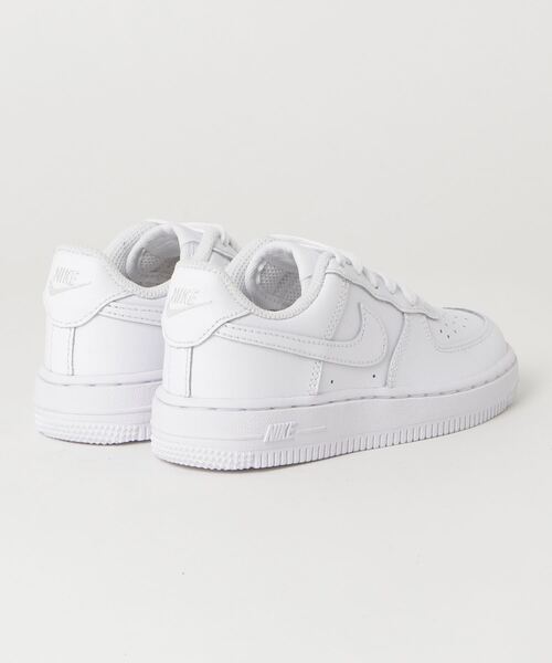 NIKE（ナイキ）の「ナイキ フォース 1 LE キッズシューズ / Nike Force 1 LE Little Kids' Shoes<16.5-22cm 展開>（スニーカー・キッズ・ホワイト/ブラック・22/20/18/17/19/21/16.5/17.5/18.5/19.5/20.5/21.5）」の13枚目の写真