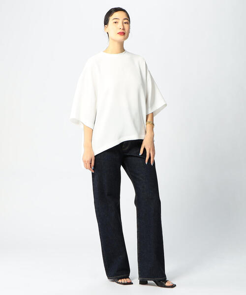 EDITION（エディション）の「【WEB限定】PE Georgette オーバーＴシャツブラウス（シャツ/ブラウス・レディース・ホワイト/ブラック/ベージュ・FREE）」の15枚目の写真