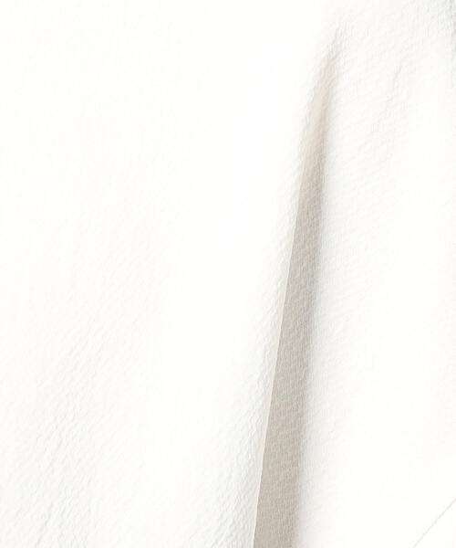 EDITION（エディション）の「【WEB限定】PE Georgette オーバーＴシャツブラウス（シャツ/ブラウス・レディース・ホワイト/ブラック/ベージュ・FREE）」の6枚目の写真