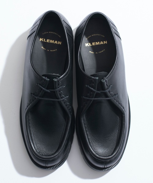 KLEMAN ブラック モカシン　パドレ　PADRE KLEMAN クレマン PADRE パドレ レザー シューズ チロリアン