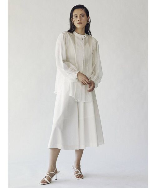 THE DAYZ TOKYO(ザデイズトーキョー)の「【THE DAYZ TOKYO】ボリュームスリーブブラウス(シャツ/ブラウス・レディース・ブラック/オフホワイト・FREE)」の8枚目の写真