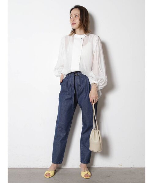 THE DAYZ TOKYO(ザデイズトーキョー)の「【THE DAYZ TOKYO】ボリュームスリーブブラウス(シャツ/ブラウス・レディース・ブラック/オフホワイト・FREE)」の6枚目の写真