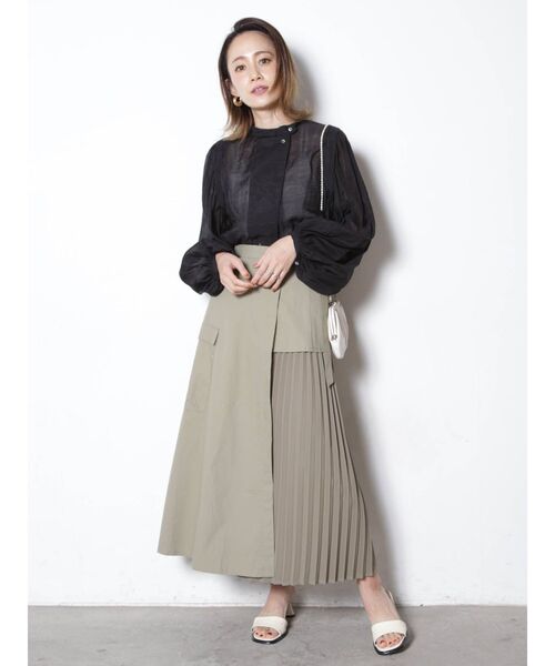 THE DAYZ TOKYO(ザデイズトーキョー)の「【THE DAYZ TOKYO】ボリュームスリーブブラウス(シャツ/ブラウス・レディース・ブラック/オフホワイト・FREE)」の13枚目の写真