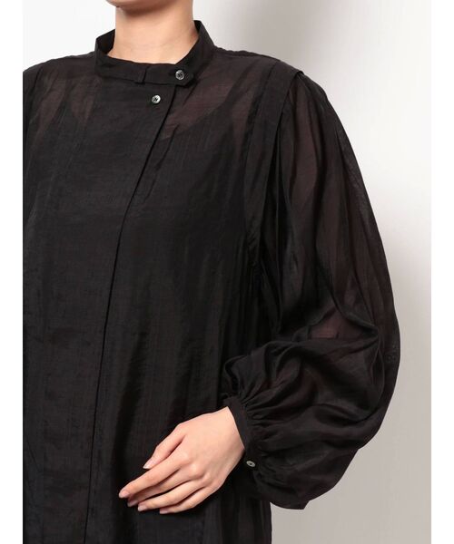 THE DAYZ TOKYO(ザデイズトーキョー)の「【THE DAYZ TOKYO】ボリュームスリーブブラウス(シャツ/ブラウス・レディース・ブラック/オフホワイト・FREE)」の7枚目の写真