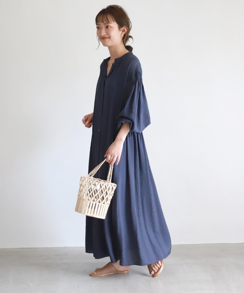 MARCHER ウッドビーズコンビハンドバッグ SLOBE IENA（スローブイエナ）の「【MARCHER/マルシェ】 ウッド