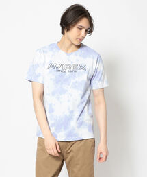 AVIREX | ファジー タイダイ ロゴ Tシャツ / SS FUZZY TIE DYE LOGO T-SHIRT / アヴィレックス / AVIREX(Tシャツ/カットソー)