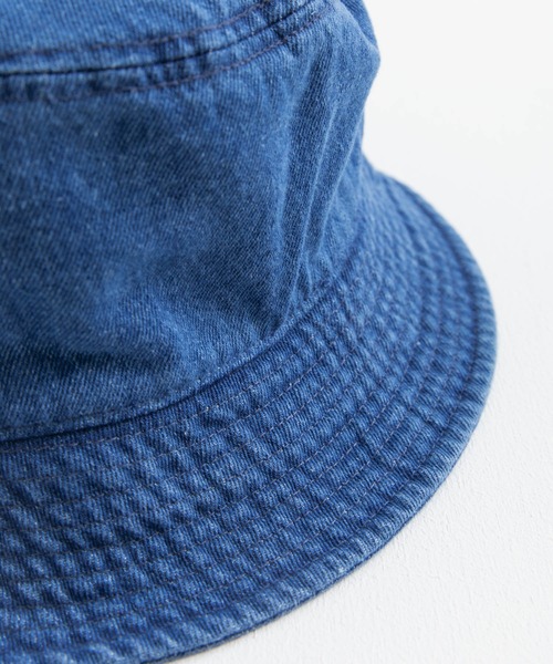 newhattan（ニューハッタン）の「NEWHATTAN ニューハッタン Bucket Hat -denim- デニムバケットハット（ハット・メンズ・ブラック/ダークブルー/ライトブルー/ブルー・FREE）」の16枚目の写真