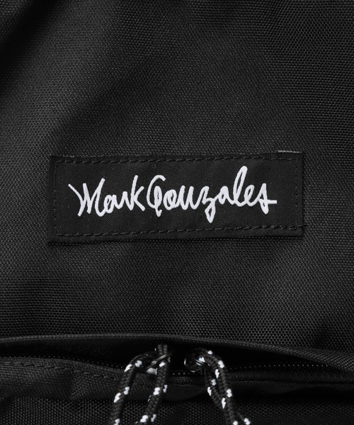 Mark Gonzales（マーク・ゴンザレス）の「【MARK GONZALES/マークゴンザレス】ワンポイントロゴ バッグパック（バックパック/リュック・メンズ・ブラック×レッド/ブラック×ブラック・FREE）」の12枚目の写真