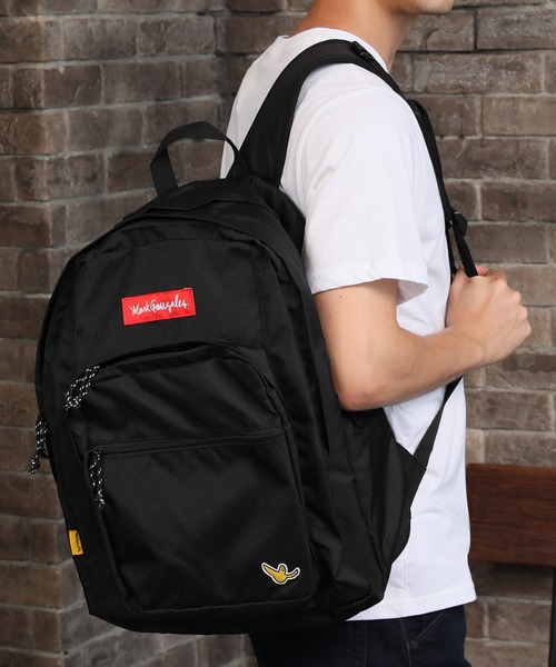 Mark Gonzales（マーク・ゴンザレス）の「【MARK GONZALES/マークゴンザレス】ワンポイントロゴ バッグパック（バックパック/リュック・メンズ・ブラック×レッド/ブラック×ブラック・FREE）」の8枚目の写真