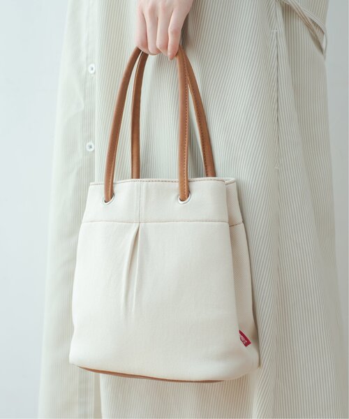 DOUBLE NAME（ダブルネーム）の「【merモデルまるちゃんコラボ】タックBAG（ハンドバッグ・レディース・ブラウン/キャメル・FREE）」の7枚目の写真