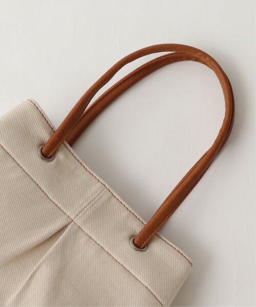 DOUBLE NAME（ダブルネーム）の「【merモデルまるちゃんコラボ】タックBAG（ハンドバッグ・レディース・ブラウン/キャメル・FREE）」の18枚目の写真