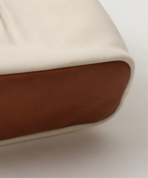 DOUBLE NAME（ダブルネーム）の「【merモデルまるちゃんコラボ】タックBAG（ハンドバッグ・レディース・ブラウン/キャメル・FREE）」の19枚目の写真