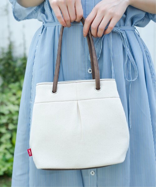 DOUBLE NAME（ダブルネーム）の「【merモデルまるちゃんコラボ】タックBAG（ハンドバッグ・レディース・ブラウン/キャメル・FREE）」の20枚目の写真