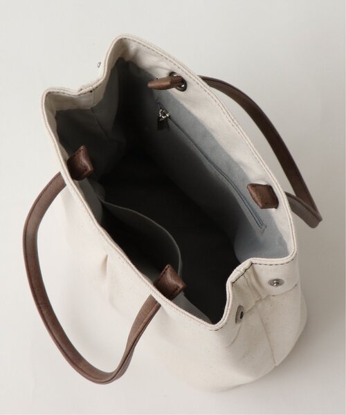 DOUBLE NAME（ダブルネーム）の「【merモデルまるちゃんコラボ】タックBAG（ハンドバッグ・レディース・ブラウン/キャメル・FREE）」の5枚目の写真