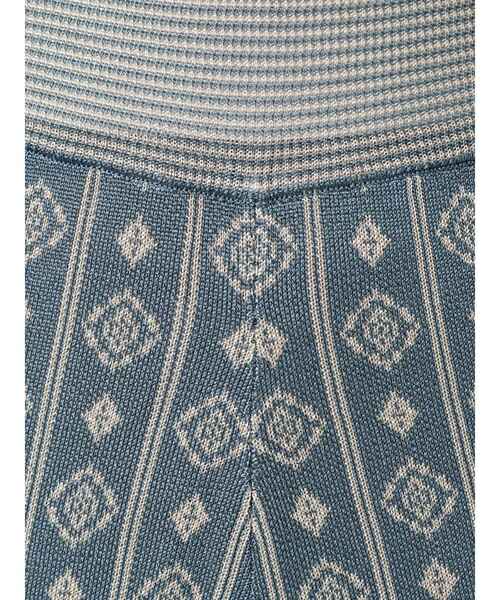 MURUA（ムルーア）の「コモンニットパンツ（スウェットパンツ・レディース・ブラウン/イエロー/ブルー・FREE）」の8枚目の写真