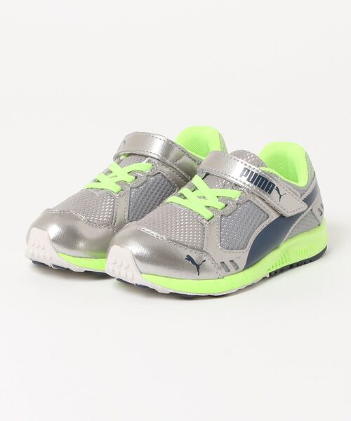 PUMA(プーマ)の「PUMA プーマ スピードモンスターV3 290266(スニーカー・キッズ・ブラック×イエロー/ライトブルー/シルバー/ゴールド/ブルー/レッド・23.0cm/22.5cm/21.5cm/22.0cm/21.0cm/17.0cm/18.0cm/24.0cm/19.0cm/23.5cm/20.0cm)」の5枚目の写真