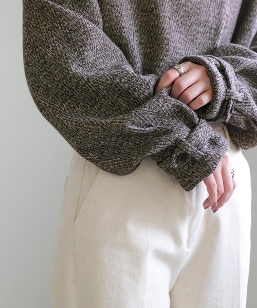 select MOCA(セレクトモカ)の「2022 AW ヘリンボーン3wayコート(その他アウター・レディース・ライトグレー/ライトベージュ・FREE)」の15枚目の写真