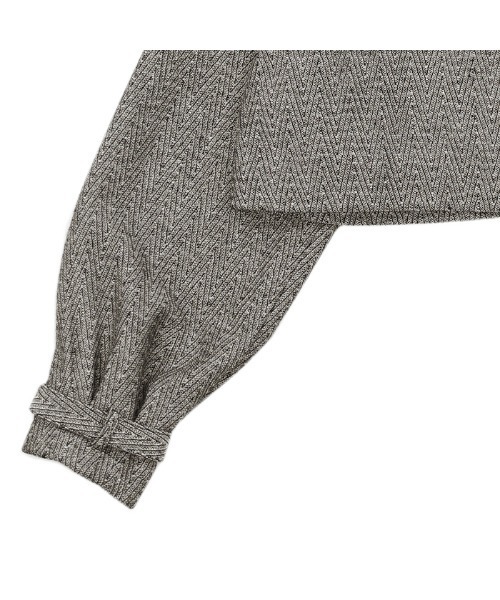 select MOCA(セレクトモカ)の「2022 AW ヘリンボーン3wayコート(その他アウター・レディース・ライトグレー/ライトベージュ・FREE)」の7枚目の写真