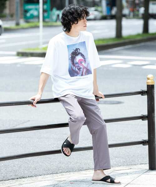 ITEMS URBANRESEARCH（アイテムズ アーバンリサーチ）の「フォト&ロゴ プリントTシャツ S.T.C.（Tシャツ/カットソー・メンズ・その他3/その他2/その他1・LARGE/MEDIUM）」の10枚目の写真