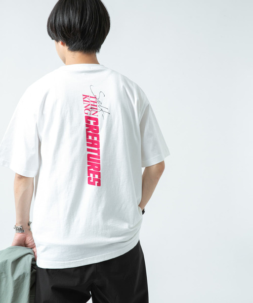 ITEMS URBANRESEARCH（アイテムズ アーバンリサーチ）の「フォト&ロゴ プリントTシャツ S.T.C.（Tシャツ/カットソー・メンズ・その他3/その他2/その他1・LARGE/MEDIUM）」の7枚目の写真