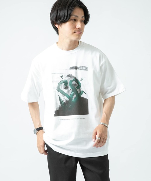 ITEMS URBANRESEARCH（アイテムズ アーバンリサーチ）の「フォト&ロゴ プリントTシャツ S.T.C.（Tシャツ/カットソー・メンズ・その他3/その他2/その他1・LARGE/MEDIUM）」の13枚目の写真