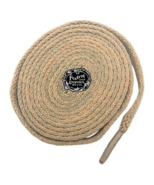 Foxtrot Uniform(フォックストロットユニフォーム)の「【Foxtrot Uniform】THREADS SPORT LACES(シューズ小物/雑貨・メンズ・ライトブルー/グリーン/モカ/ダークパープル/オリーブ/ダークブルー/ベージュ/ライラック/ライトピンク/グレー/キャメル/ライトベージュ/ピンクベージュ/カーキ/ピンク/ターコイズブルー/イエロー/クリーム/レッド/ダークグレー・120cm/170cm)」の5枚目の写真