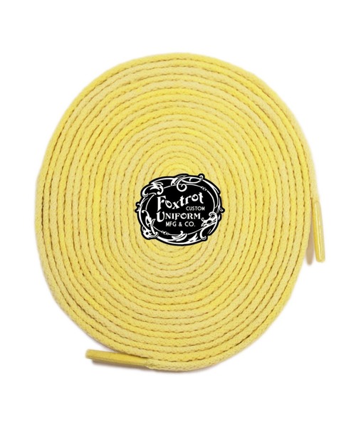 Foxtrot Uniform(フォックストロットユニフォーム)の「【Foxtrot Uniform】THREADS SPORT LACES(シューズ小物/雑貨・メンズ・ライトブルー/グリーン/モカ/ダークパープル/オリーブ/ダークブルー/ベージュ/ライラック/ライトピンク/グレー/キャメル/ライトベージュ/ピンクベージュ/カーキ/ピンク/ターコイズブルー/イエロー/クリーム/レッド/ダークグレー・120cm/170cm)」の16枚目の写真