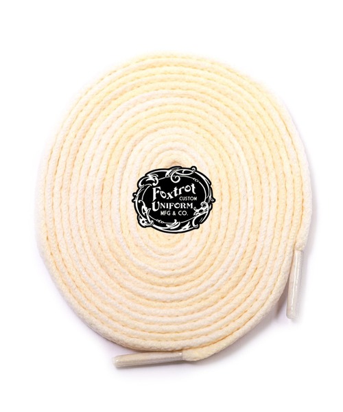 Foxtrot Uniform(フォックストロットユニフォーム)の「【Foxtrot Uniform】THREADS SPORT LACES(シューズ小物/雑貨・メンズ・ライトブルー/グリーン/モカ/ダークパープル/オリーブ/ダークブルー/ベージュ/ライラック/ライトピンク/グレー/キャメル/ライトベージュ/ピンクベージュ/カーキ/ピンク/ターコイズブルー/イエロー/クリーム/レッド/ダークグレー・120cm/170cm)」の6枚目の写真