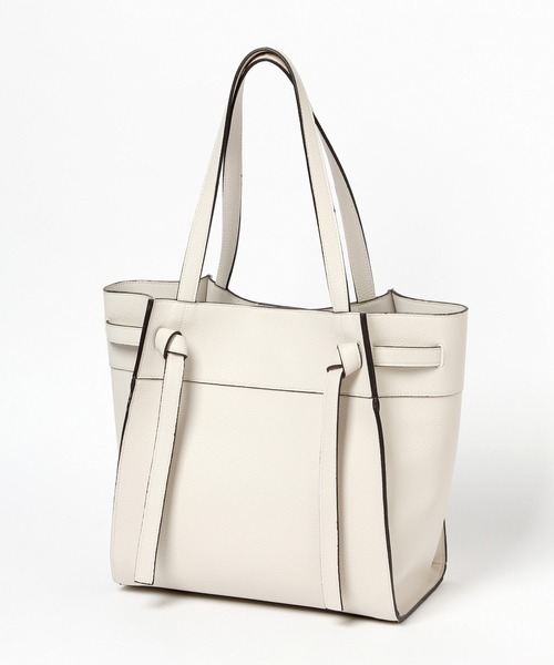 LEPSIM（レプシィム）の「【驚くほど、かるーーーい】ベルトトートバッグ　957934（トートバッグ・レディース・アイボリー/ブラック/ブラウン・ONE SIZE）」の4枚目の写真