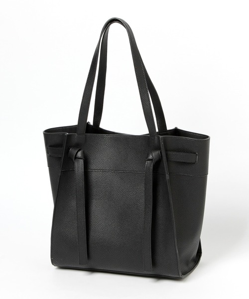 LEPSIM（レプシィム）の「【驚くほど、かるーーーい】ベルトトートバッグ　957934（トートバッグ・レディース・アイボリー/ブラック/ブラウン・ONE SIZE）」の5枚目の写真