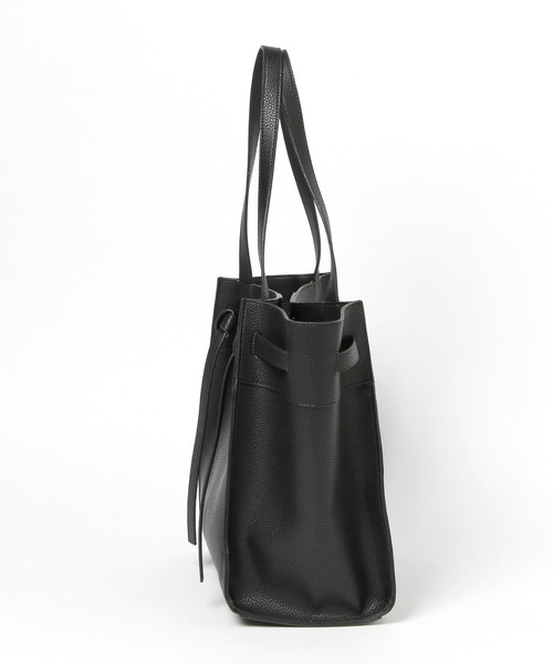 LEPSIM（レプシィム）の「【驚くほど、かるーーーい】ベルトトートバッグ　957934（トートバッグ・レディース・アイボリー/ブラック/ブラウン・ONE SIZE）」の7枚目の写真