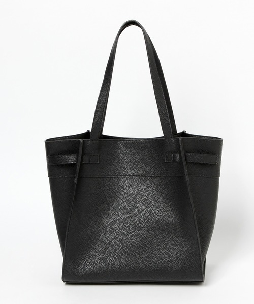 LEPSIM（レプシィム）の「【驚くほど、かるーーーい】ベルトトートバッグ　957934（トートバッグ・レディース・アイボリー/ブラック/ブラウン・ONE SIZE）」の8枚目の写真