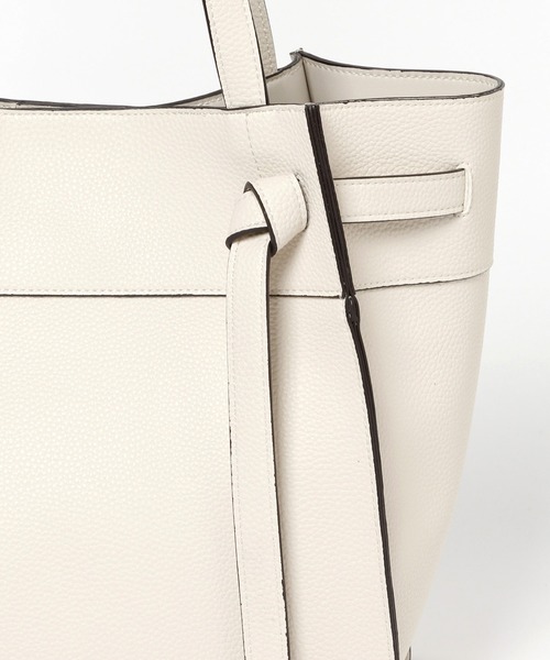 LEPSIM（レプシィム）の「【驚くほど、かるーーーい】ベルトトートバッグ　957934（トートバッグ・レディース・アイボリー/ブラック/ブラウン・ONE SIZE）」の9枚目の写真