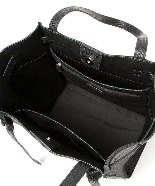 LEPSIM（レプシィム）の「【驚くほど、かるーーーい】ベルトトートバッグ　957934（トートバッグ・レディース・アイボリー/ブラック/ブラウン・ONE SIZE）」の18枚目の写真