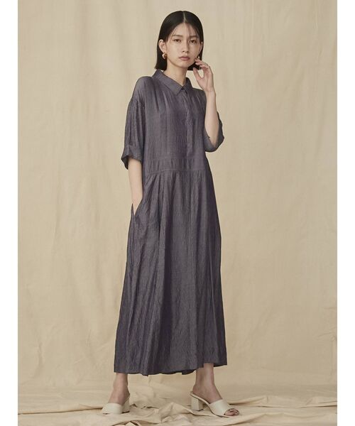 COTORICA（コトリカ）の「ピンタックデザイン襟付ワンピース（ワンピース・レディース・レッド/ブルー/アイボリー・FREE）」の9枚目の写真