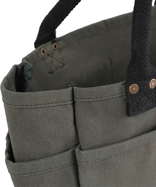 DULTON(ダルトン)の「1 MILE TOTE BAG/キャンバス ミニトートバッグ(トートバッグ・メンズ・チャコールグレー/カーキ/ナチュラル/ブラウン系その他・FREE)」の9枚目の写真