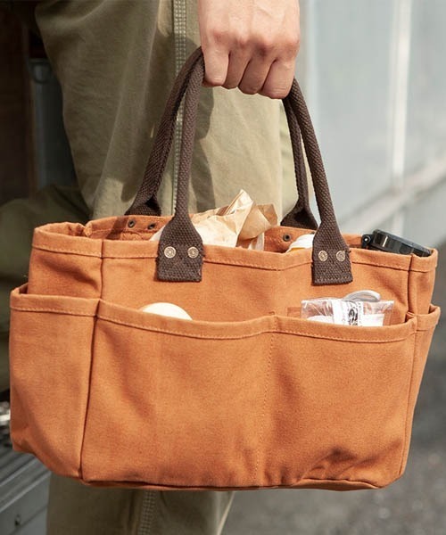 DULTON(ダルトン)の「1 MILE TOTE BAG/キャンバス ミニトートバッグ(トートバッグ・メンズ・チャコールグレー/カーキ/ナチュラル/ブラウン系その他・FREE)」の19枚目の写真