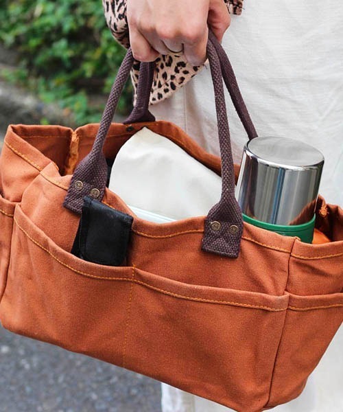 DULTON(ダルトン)の「1 MILE TOTE BAG/キャンバス ミニトートバッグ(トートバッグ・レディース・チャコールグレー/カーキ/ナチュラル/ブラウン系その他・FREE)」の22枚目の写真