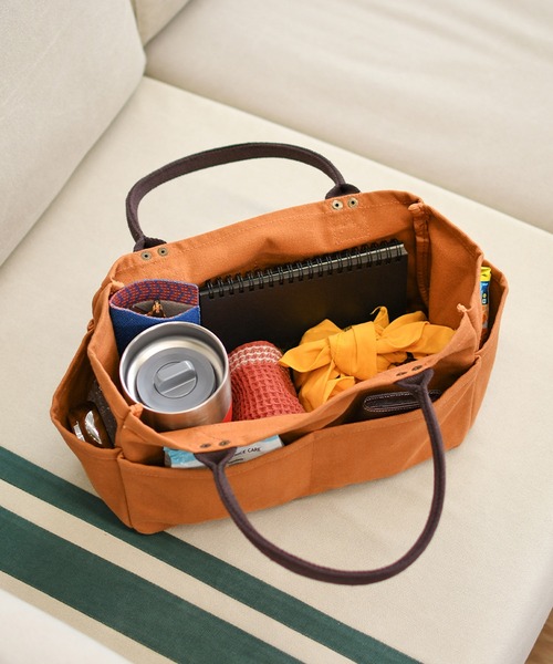 DULTON(ダルトン)の「1 MILE TOTE BAG/キャンバス ミニトートバッグ(トートバッグ・レディース・チャコールグレー/カーキ/ナチュラル/ブラウン系その他・FREE)」の20枚目の写真