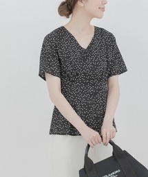 URBAN RESEARCH Sonny Label | Vネックドットブラウス(シャツ/ブラウス)