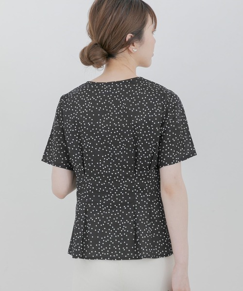 URBAN RESEARCH Sonny Label(アーバンリサーチサニーレーベル)の「Vネックドットブラウス(シャツ/ブラウス・レディース・ブラック/オフホワイト・FREE)」の15枚目の写真