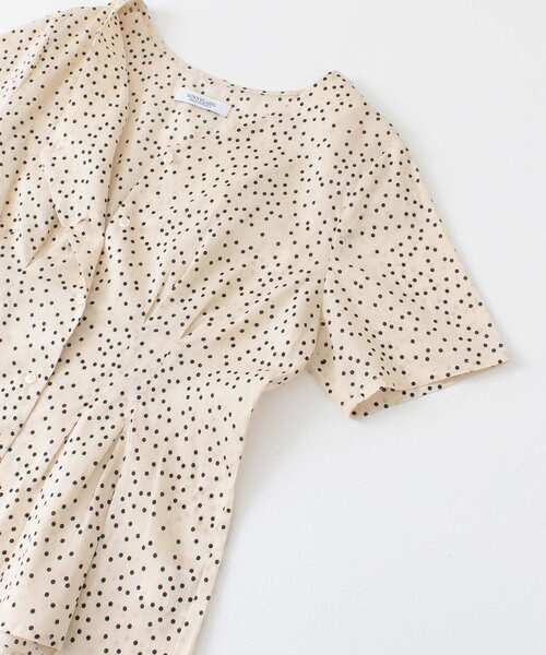 URBAN RESEARCH Sonny Label(アーバンリサーチサニーレーベル)の「Vネックドットブラウス(シャツ/ブラウス・レディース・ブラック/オフホワイト・FREE)」の12枚目の写真