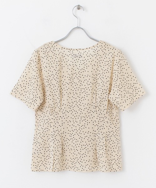 URBAN RESEARCH Sonny Label(アーバンリサーチサニーレーベル)の「Vネックドットブラウス(シャツ/ブラウス・レディース・ブラック/オフホワイト・FREE)」の16枚目の写真