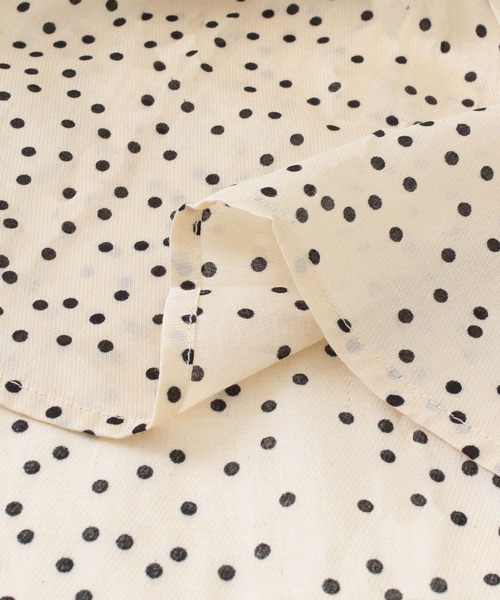 URBAN RESEARCH Sonny Label(アーバンリサーチサニーレーベル)の「Vネックドットブラウス(シャツ/ブラウス・レディース・ブラック/オフホワイト・FREE)」の18枚目の写真